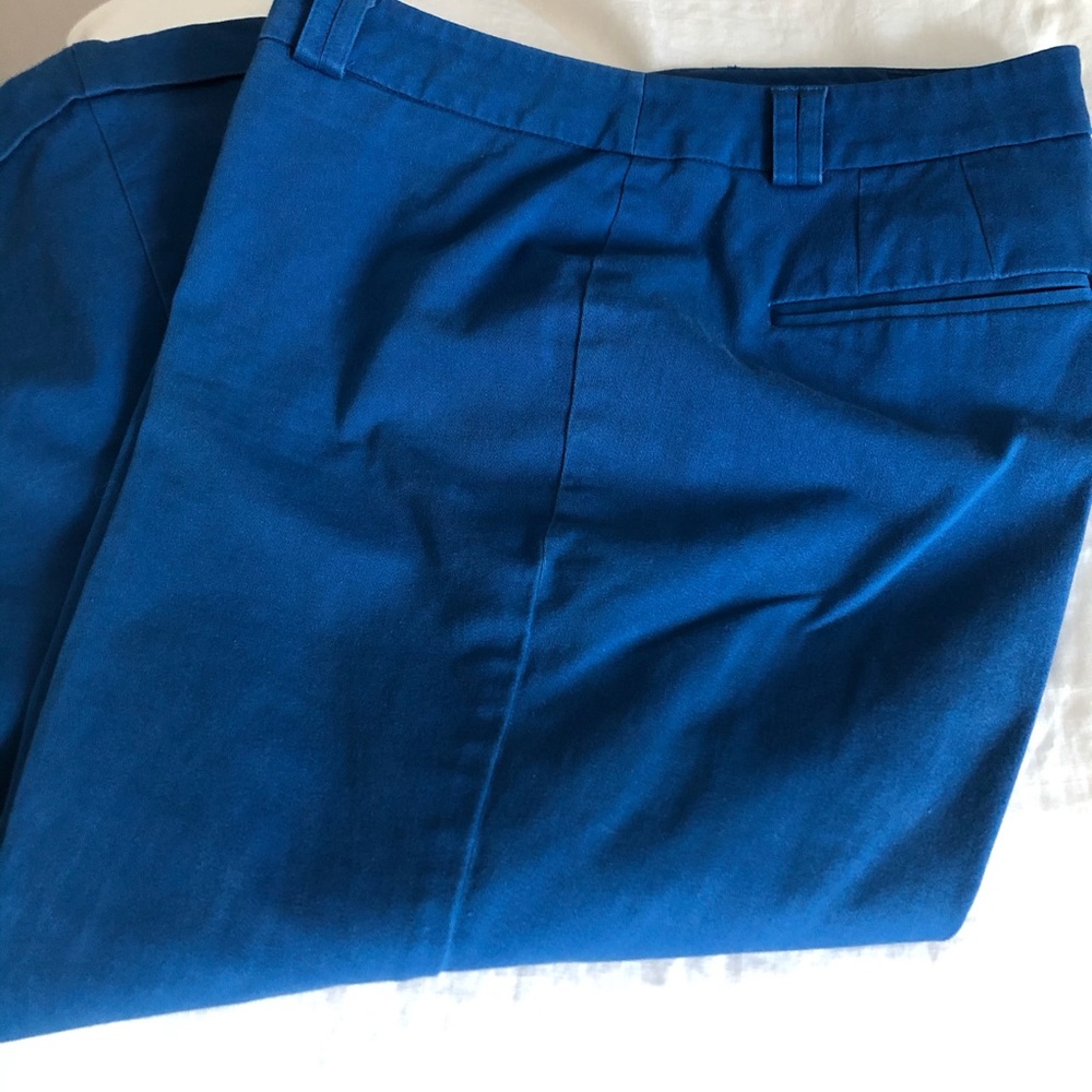 Chicos Royal Bue crop pants